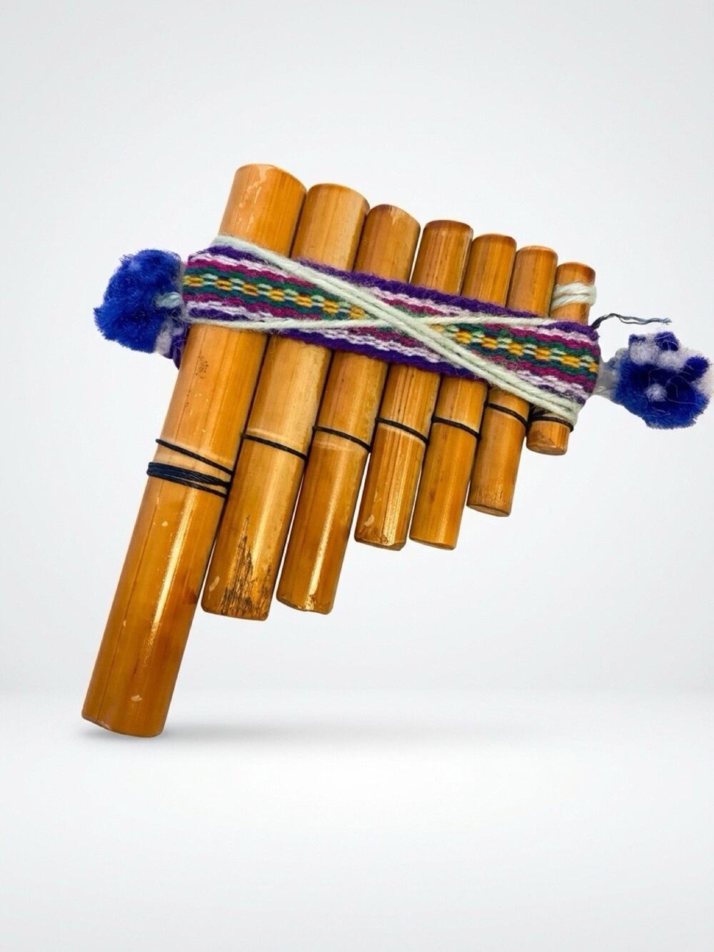 Bamboo PAN FLUTE Musical Instrument Distinct Sounds